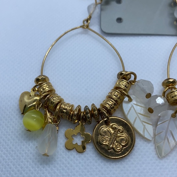 NWT Aldo Hoops Chandelier Carm Earrings - Picture 3 of 10